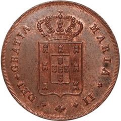 10 Réis - Maria II