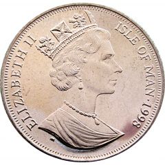1 Crown - Elizabeth II Year of the Ocean - whale