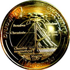 Monnaie de Paris Tourist Token - Vulcania