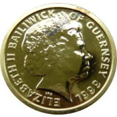 5 Pounds - Elizabeth II Queen Mother - Gold
