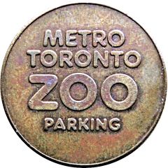 Parking Token - Metro Toronto Zoo