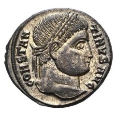 Nummus - Constantinus I PROVIDENTIAE AVGG , Thessalonica