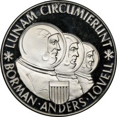 1 Argenteus - Aureus Magnus Apollo 8