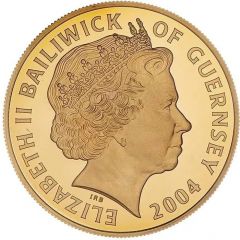 5 Pounds - Elizabeth II D-Day - Gold