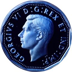 5 Cents In the name of George VI, Victory, Silver