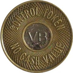 Control Token - VB CT 08 Lexington, Kentucky