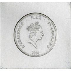 10 Dollars - Elizabeth II Cathedral Notre Dame: 8/14