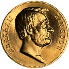 Medal - Inaugurated Abraham Lincoln, President of the United States
