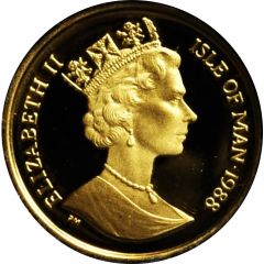 1/10 Crown - Elizabeth II Manx Cat