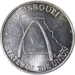 Token - Shell’s States of the Union Coin Game, Version 2 Missouri / South Dakota