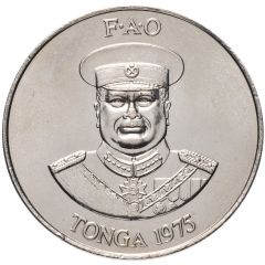 1 Pa`anga - Taufa`ahau Tupou IV FAO