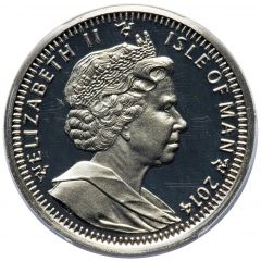 1 Crown - Elizabeth II Goddess Pallas Athena