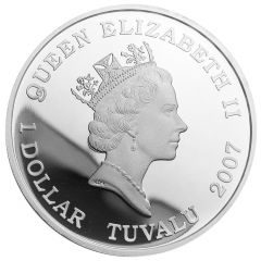 1 Dollar - Elizabeth II Great White Shark
