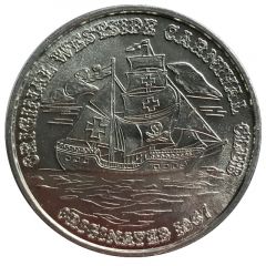 Mardi Gras Token - Original Westside Carnival Club Jean Lafitte and his Buccaneers