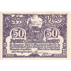 50 Heller Ried im Traunkreis