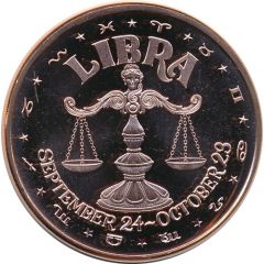 1 oz Copper Libra