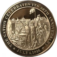 Medal - History of the United States Nation Celebrates 50th Anniversary