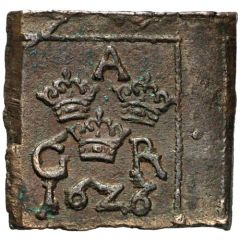 1 Öre 'Klippingar' - Gustav II Adolf Säter or Nyköping mint