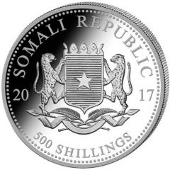 500 Shillings Elephant