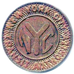 1 Fare - New York City Transit Authority 16 mm