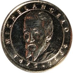 Token - I Grandi Protagonisti del Millennio Michelangelo Buonarroti