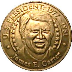Token - The Sunoco Presidential Coin Series 4 - James E. Carter