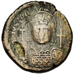 40 Nummi - Justinian I Constantine in Numidia, Bust Facing