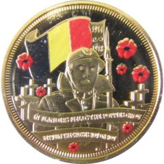 Token - In Flanders Fields coloured
