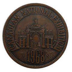 Medal - Canadian National Exhibition 1968