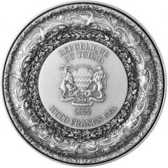 10 000 Francs CFA Flaming Phoenix