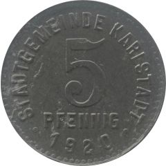 5 Pfennig - Karlstadt