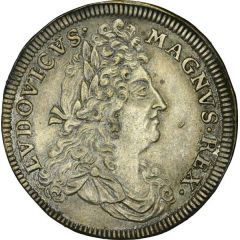 Rechenpfennig - Louis XIV Nuremberg