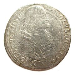 15 Kreuzers - Charles II of Liechtenstein-Kastelkorn