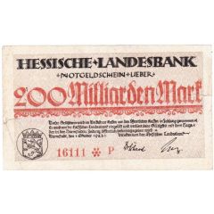 200 000 000 000 Mark Hessische Landesbank