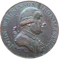 1/2 Penny Warwickshire – Wilkinson / Forge