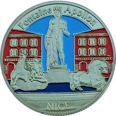 Tourist token - Souvenirs et Patrimoine - Nice - Fontaine Apollon
