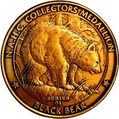 Token - North American Hunting Club Big Game Collectors Series 01 - Black Bear