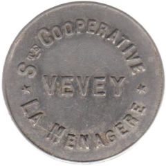 5 Centimes - Société coopérative La Ménagère Vevey