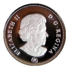 10 Cents - Elizabeth II 4th portrait, Silver Proof Issue