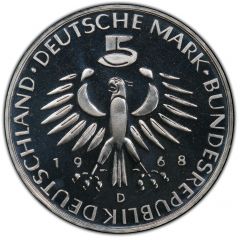 5 Deutsche Mark Max Pettenkofer