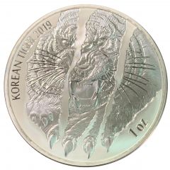 1oz Silver Korean Tiger