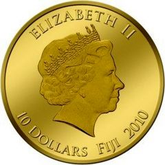 10 Dollars - Elizabeth II Mars