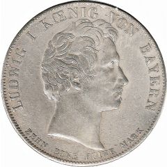 1 Conventionsthaler - Louis I Geschichtstaler, Otto Chapel