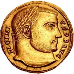 Aureus - Licinius I IOVI CONSERVATORI, Siscia