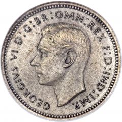 4 Pence - George VI 1st Maundy issue