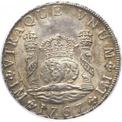 8 Reales - Carlos III Colonial Milled Coinage