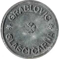 Ice Cream Token - Slaščičarna Grablovic Ljubljana