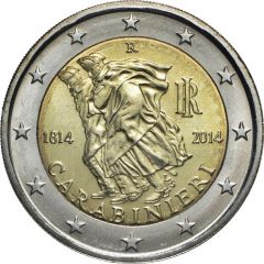 2 Euros Carabinieri