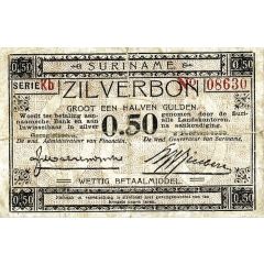 1/2 Gulden Silver voucher