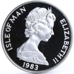 1 Crown - Elizabeth II Montgolfier Balloon, Silver